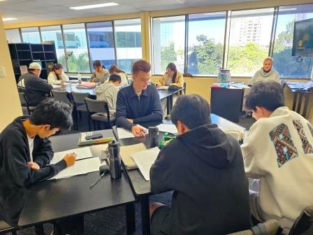 Advanced level High School Preparation class at Gold Coast