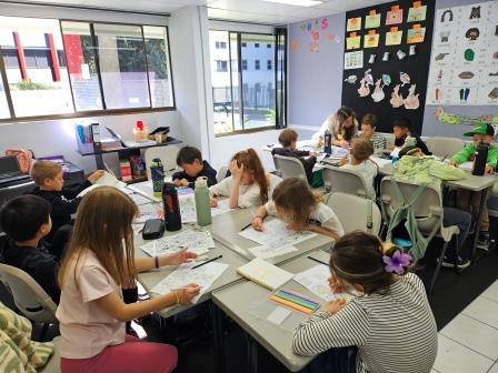Primary School preparation class for young learners at Gold Coast English school
